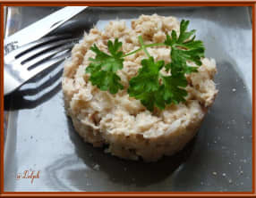 Timbale de thon à la mozzarella