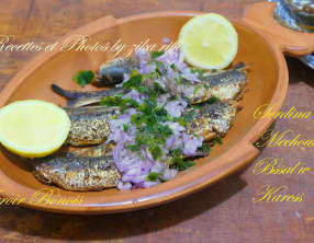 Sardines grillées à la bônoise