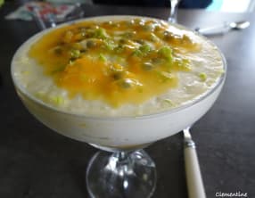 Tiramisu aux fruits de la passion de Cyril Lignac