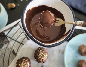 Rocher chocolat et pralin