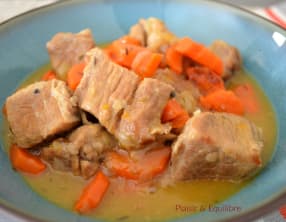 Sauté de veau à l’orange et au miel