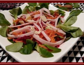 Salade de carottes et de betteraves