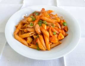 Pasta e fagioli con patate