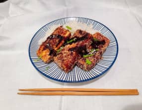 Tofu pané, un peu comme un katsu