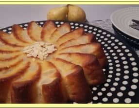 Gâteau ultra léger aux poires