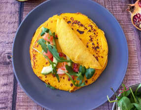 Festin de crêpes salées