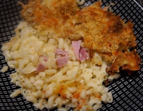 Gratin de coquillettes au jambon blanc