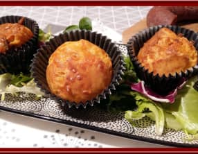 Muffins chorizo et Comté