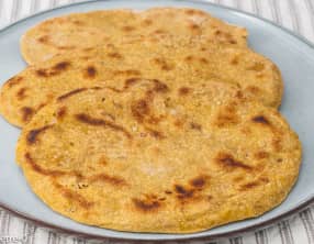 Galette indienne aux pois chiches