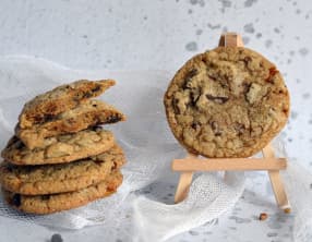 Cookies au chocolat et pépites de caramel