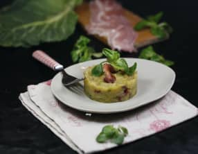 Trinxat au chou lard et pommes de terre