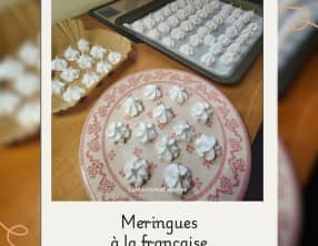 Meringues allégées en sucre