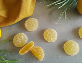 Pâtes de fruits au citron