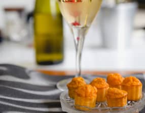 Bouchées apéritives aux crevettes