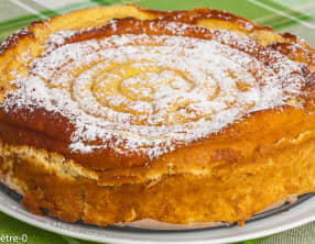 Gâteau au fromage blanc alsacien sans pâte