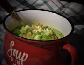 Velouté de brocoli à l’avocat