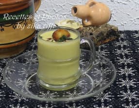 Velouté de chou-fleur et rutabaga au lait de coco et parmesan