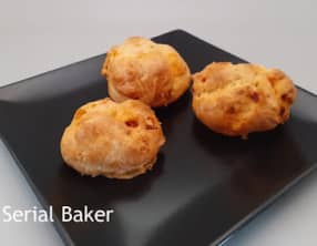 Gougères au chorizo