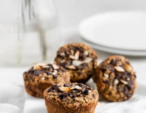 Muffins à la farine de coco vegan