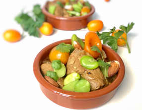 Tajine d'agneau aux kumquats confits