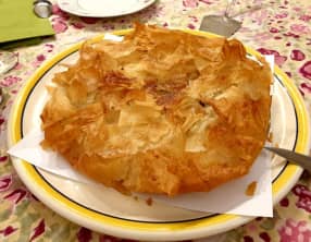 Tarte croustillante poire chocolat