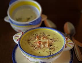 Soupe de chou-fleur au curry