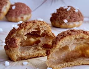 Chouquettes au chocolat