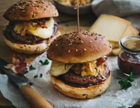 Burger raclette