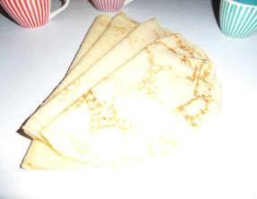 Crêpes au lait ribot