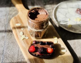 Tartinade crue cajou choco