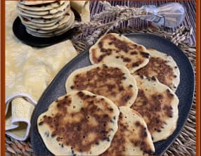 Pancakes aux pépites de chocolat