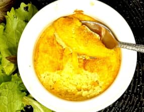 Soufflés de chou-fleur et cheddar