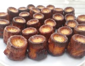 Cannelés caramélisés sans gluten