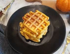 Gaufres à la butternut sans lactose