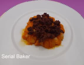 Crumble salé de butternut et persil tubéreux