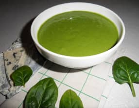 Velouté d’épinards au roquefort au Cookéo