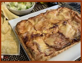 Quiche à la raclette
