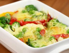 Gratin de légumes de saison