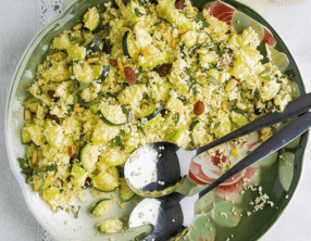 Taboulé tiède courgettes et citron
