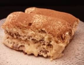 Tiramisu à l'extrait de café