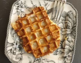 Gaufres de brioche perdue