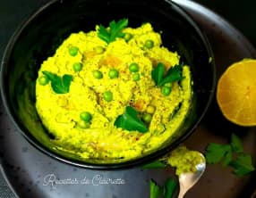 Houmous de petit pois