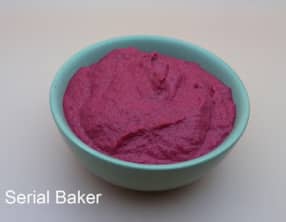 Tartinade de betterave au tahin et zaatar