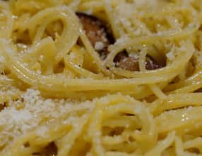 Les pâtes à la carbonara