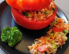 Tomates farcies végétariennes