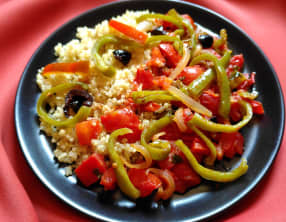 Quinoa et peperonata à ma sauce