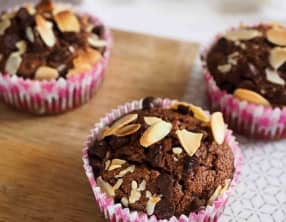Muffins choco carotte