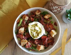 Salade de burrata gourmande