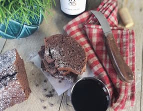 Cake au Chocolat et au Vin Rouge d'Alsace