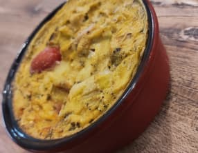 Flan de poireaux à l'abondance